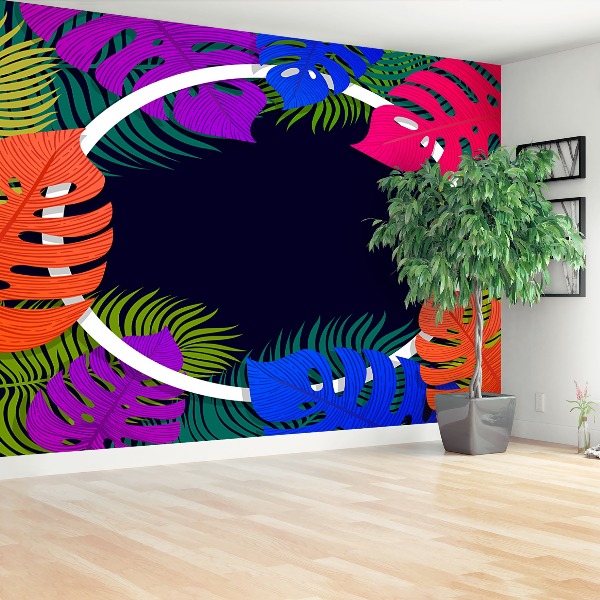 Papel de parede Folhas de palmeira