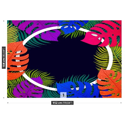 Papel de parede Folhas de palmeira