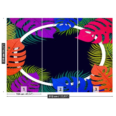 Papel de parede Folhas de palmeira