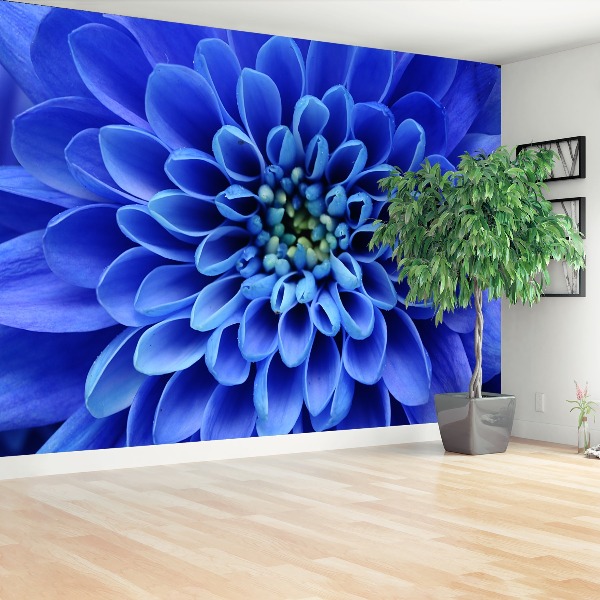 Mural de parede Flor Azul