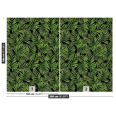 Mural de parede Folhas de palmeira