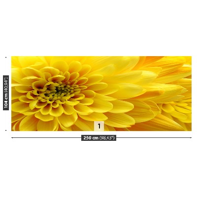 Papel de parede Flor Amarela