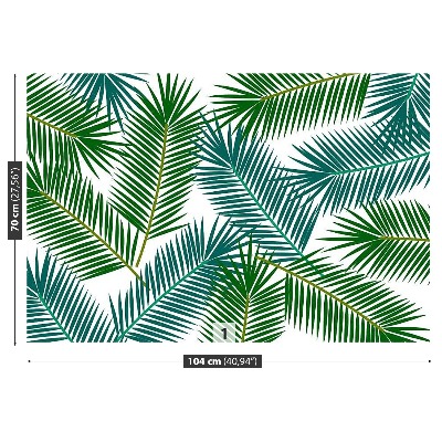 Mural de parede Folhas de palmeira