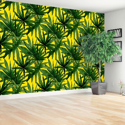Papel de parede Folhas tropicais