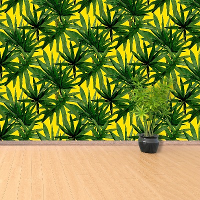 Papel de parede Folhas tropicais