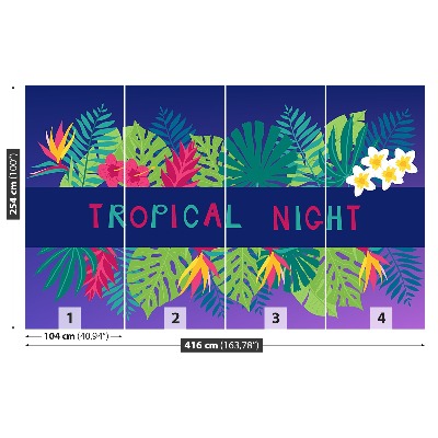 Papel de parede Noite tropical