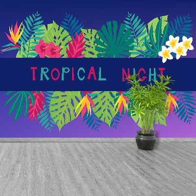 Papel de parede Noite tropical