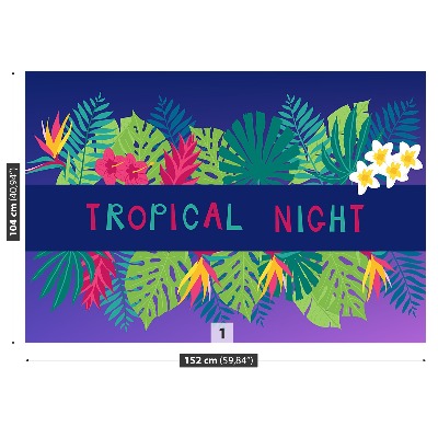 Papel de parede Noite tropical
