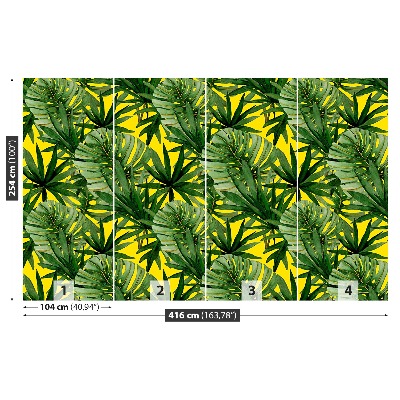 Mural de parede Folhas do mosteiro