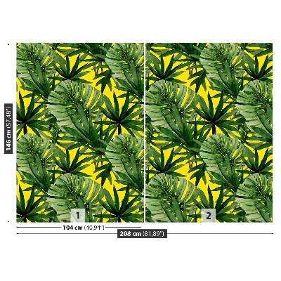 Mural de parede Folhas do mosteiro