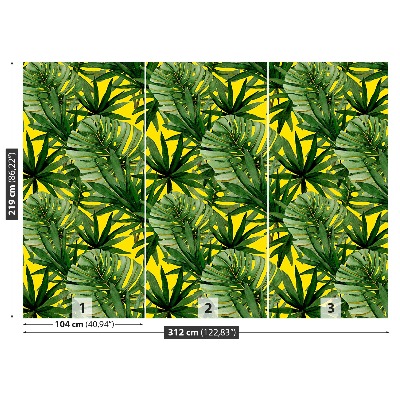 Mural de parede Folhas do mosteiro