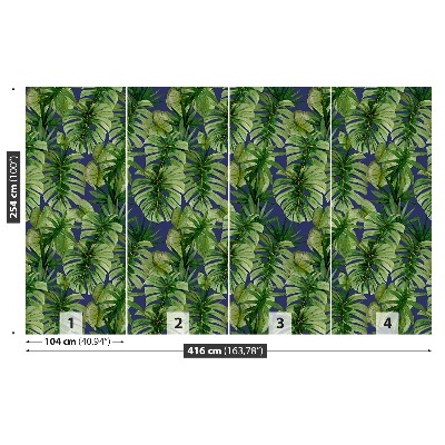 Papel de parede Monstera tropical