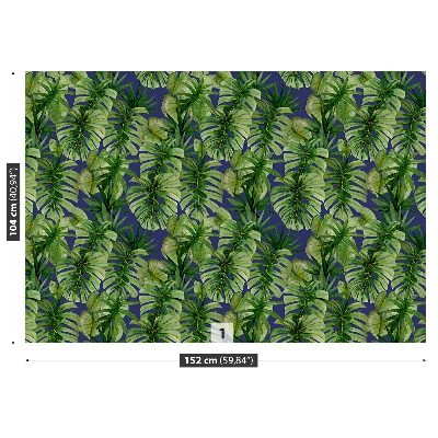 Papel de parede Monstera tropical