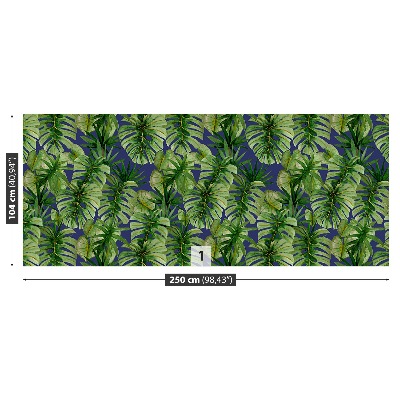 Papel de parede Monstera tropical
