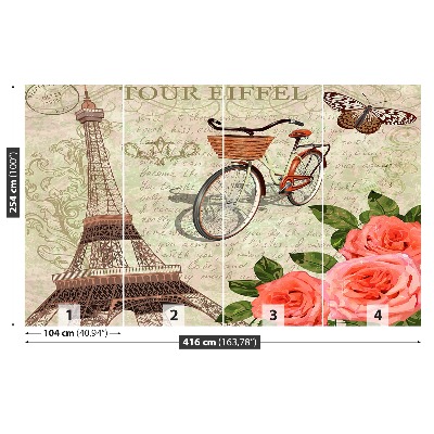 Papel de parede Paris Vintage
