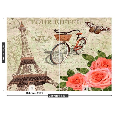 Papel de parede Paris Vintage