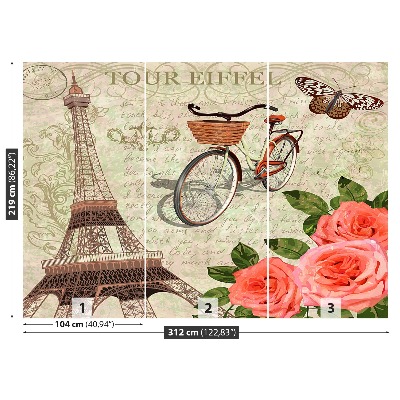 Papel de parede Paris Vintage