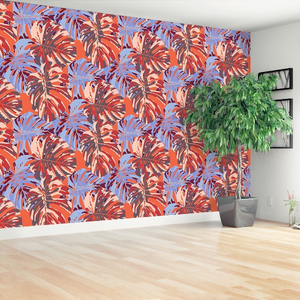 Mural de parede Folhas tropicais