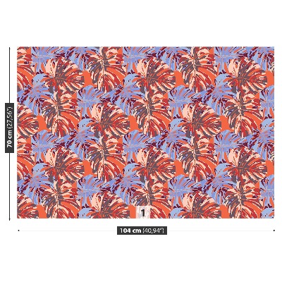 Mural de parede Folhas tropicais