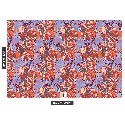 Mural de parede Folhas tropicais