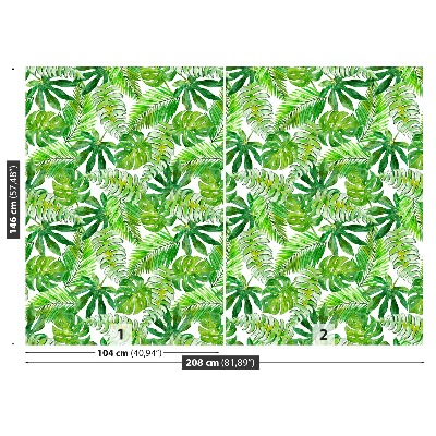 Mural de parede Palmeira Monstera