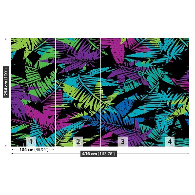 Papel de parede Folha tropical