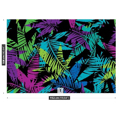 Papel de parede Folha tropical