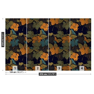 Mural de parede Flores de hibisco