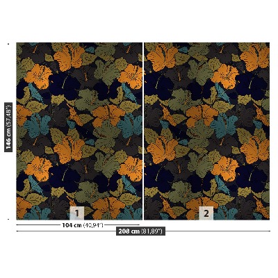 Mural de parede Flores de hibisco