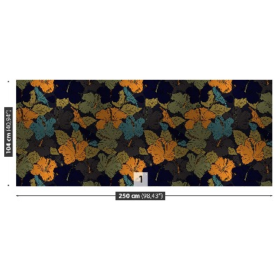 Mural de parede Flores de hibisco