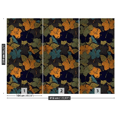 Mural de parede Flores de hibisco