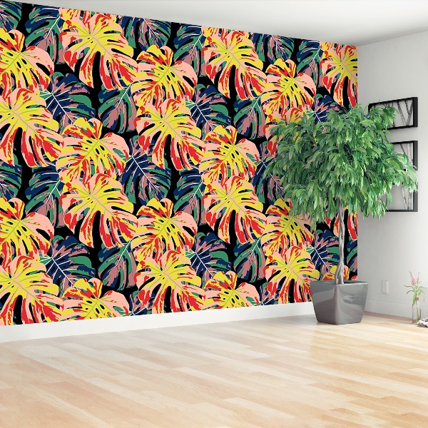 Mural de parede Folhas