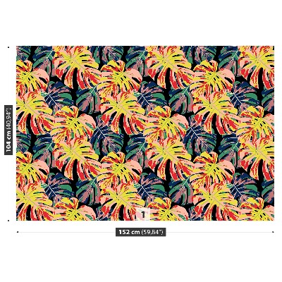 Mural de parede Folhas