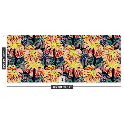 Mural de parede Folhas