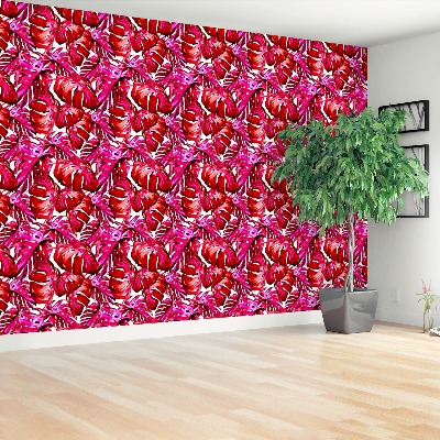 Papel de parede Folhas tropicais