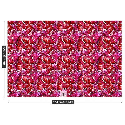 Papel de parede Folhas tropicais