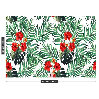 Mural de parede Padrão de selva