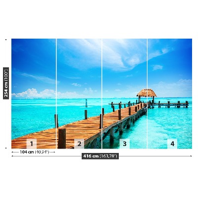 Mural de parede Píer do México