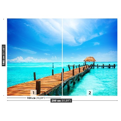 Mural de parede Píer do México