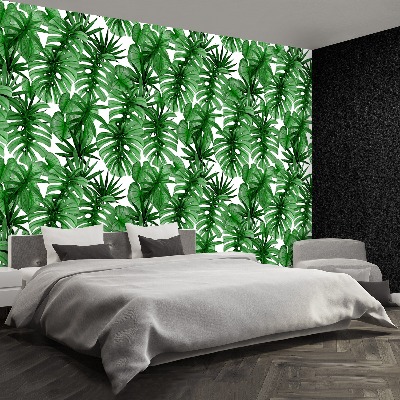 Papel de parede Folhas tropicais