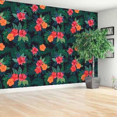 Mural de parede Flores tropicais