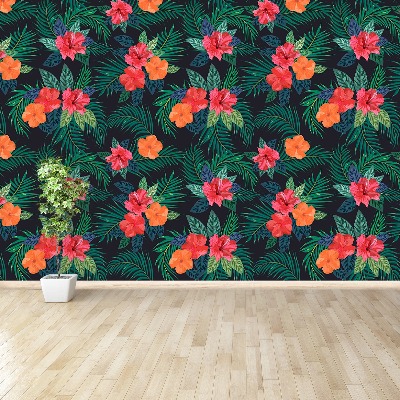 Mural de parede Flores tropicais