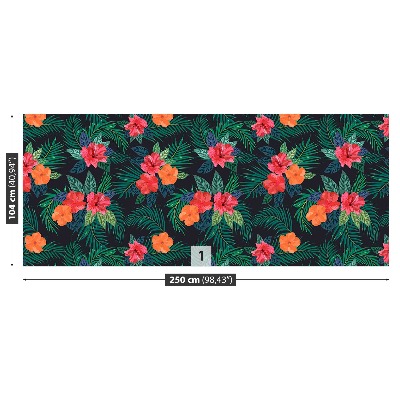 Mural de parede Flores tropicais