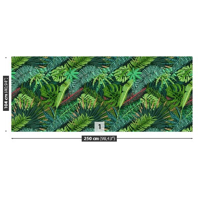 Papel de parede Folhas de palmeira