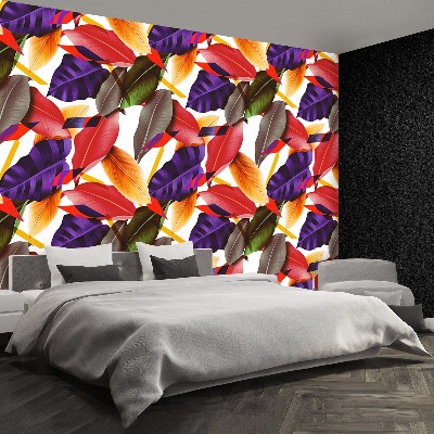 Papel de parede Folhas e flores