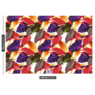 Papel de parede Folhas e flores