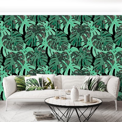 Mural de parede Folhas de Monstera