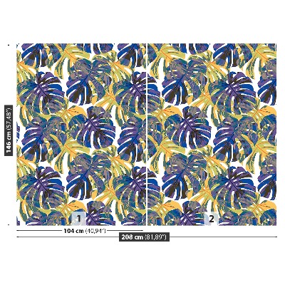 Papel de parede Folhas do mosteiro