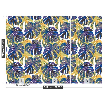 Papel de parede Folhas do mosteiro