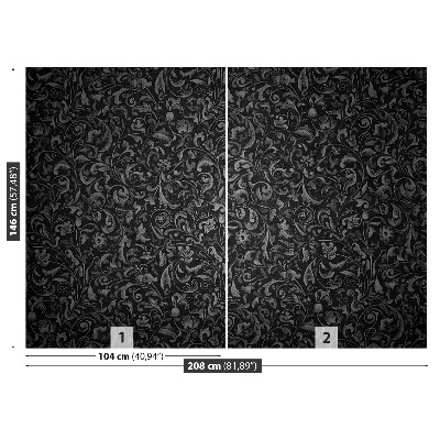 Papel de parede Padrão de flores